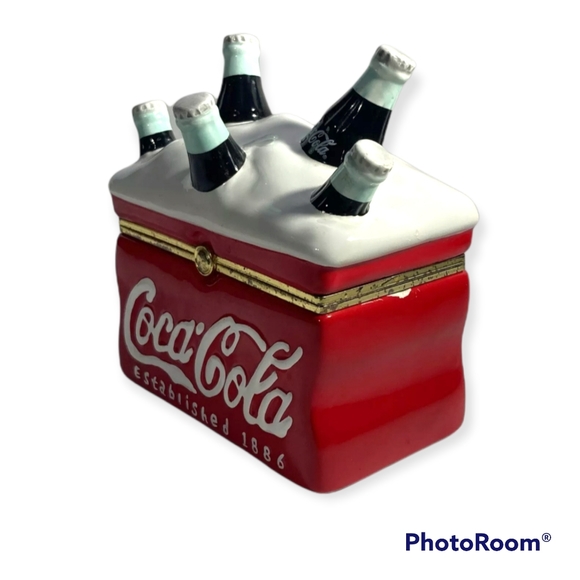 Vintage Collectibles Coca Cola Jewerly Ceramic Box - Picture 5 of 10